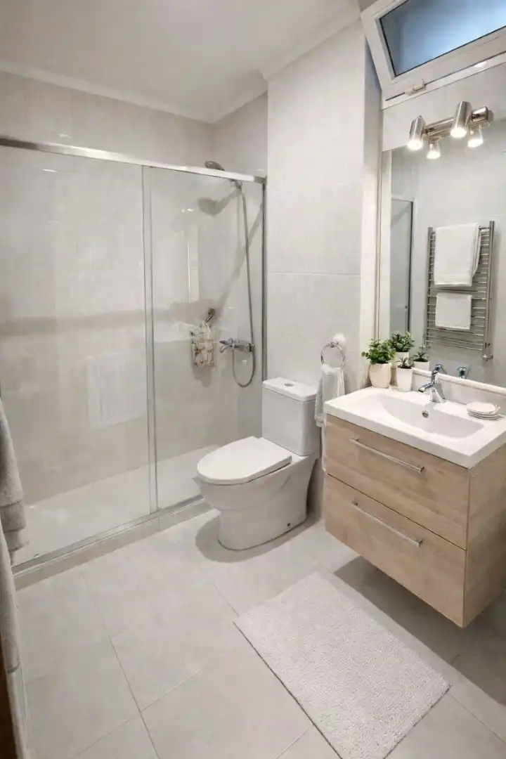 Badezimmer von Wohnung zum Verkauf in Bilbao  mit Heizung