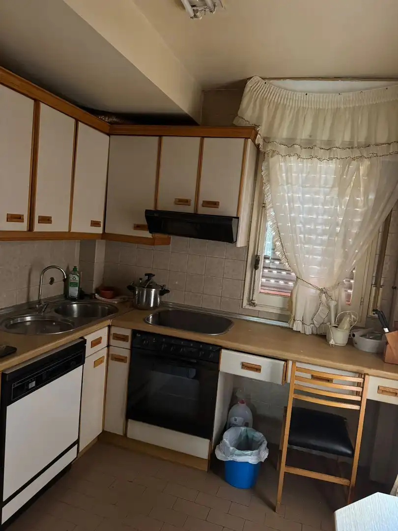 Kitchen of Flat for sale in Brea de Aragón  with Heating and Storage room