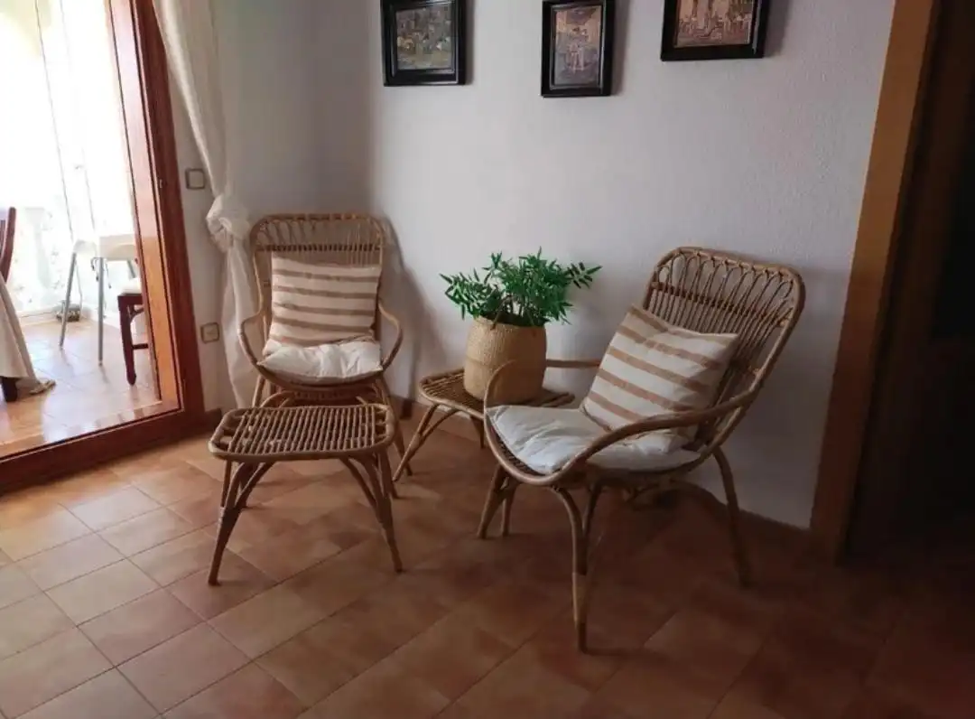 Garden of Flat for sale in Cullera  with Air Conditioner, Heating and Furnished