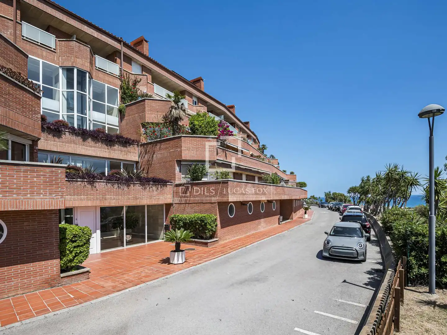 Exterior view of Flat for sale in Sitges  with Air Conditioner, Heating and Private garden