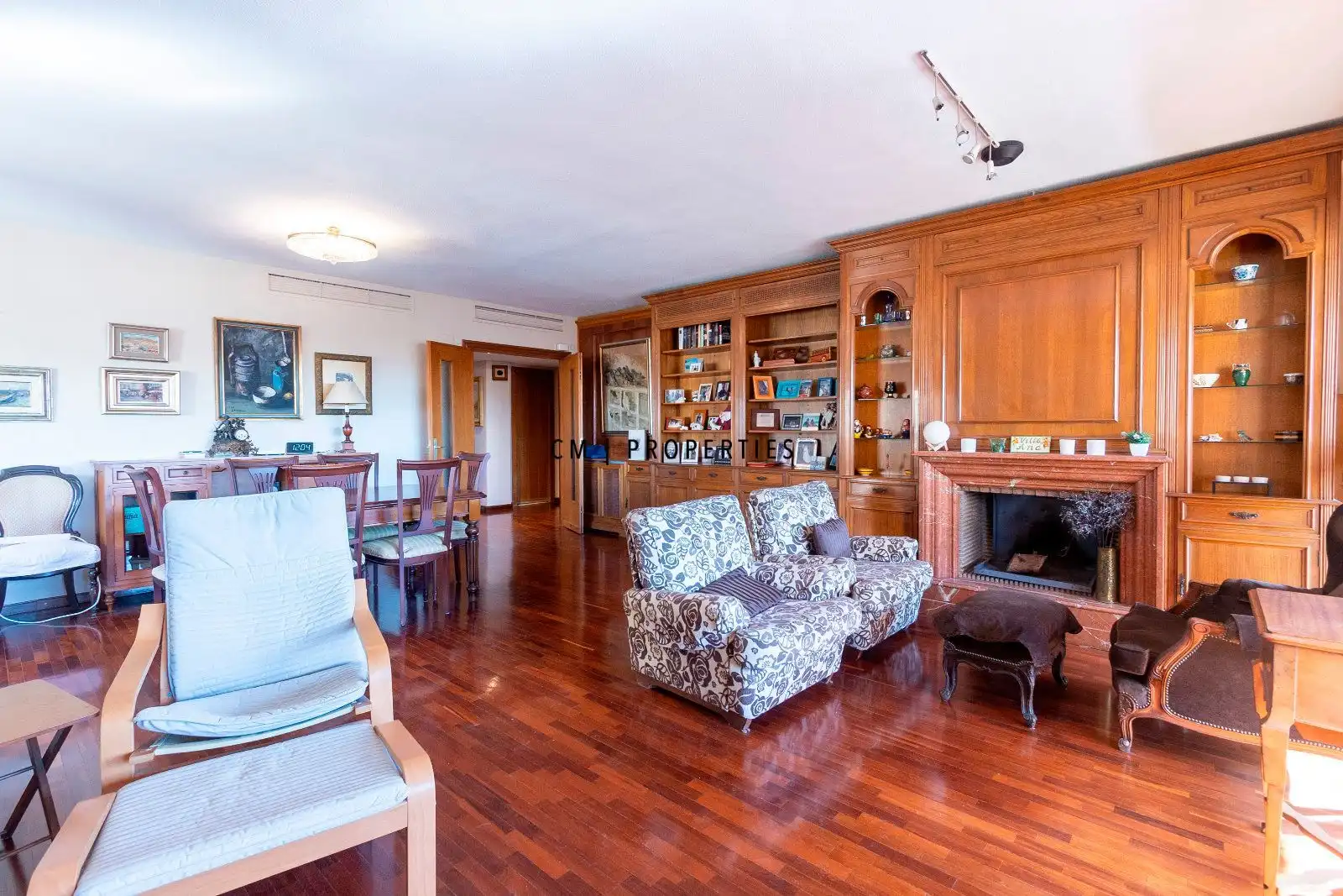 Sala de estar de Piso en venta en Valencia con Aire acondicionado, Calefacción y Parquet
