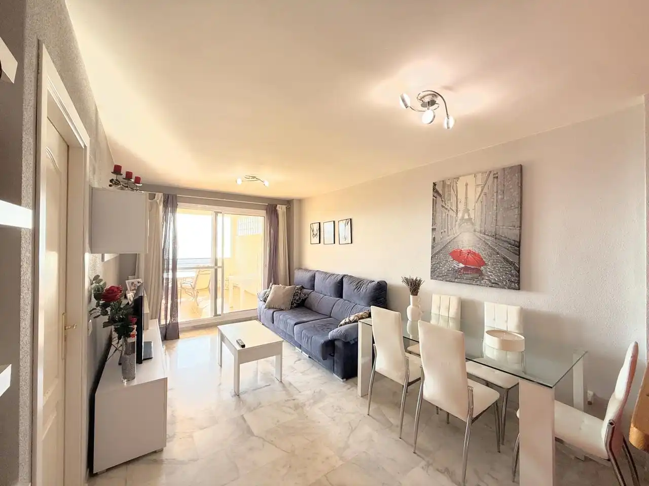 Sala de estar de Apartamento en venta en Casares con Terraza y Trastero