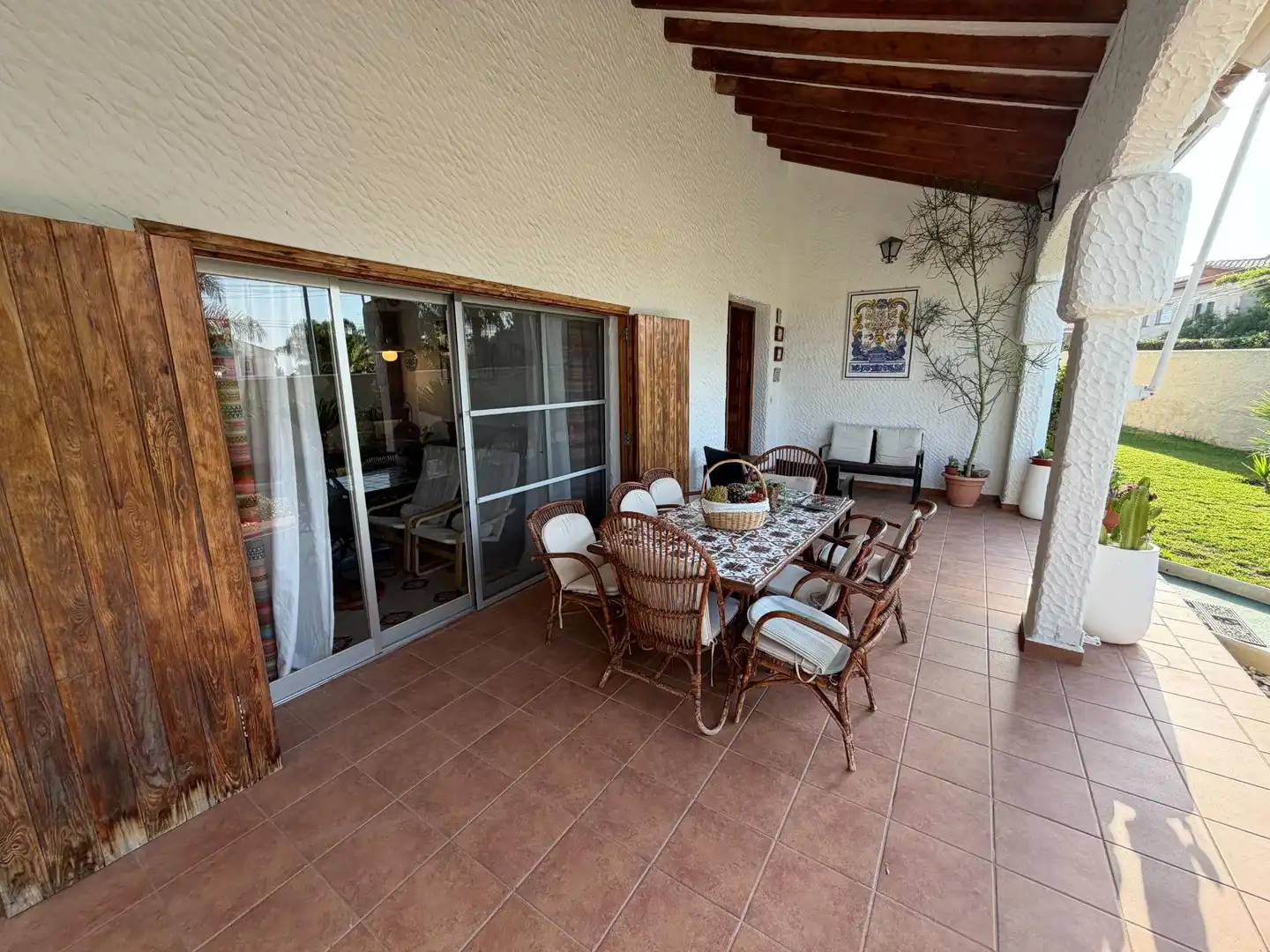 Terraza de Casa o chalet en venta en Náquera con Aire acondicionado, Jardín privado y Terraza