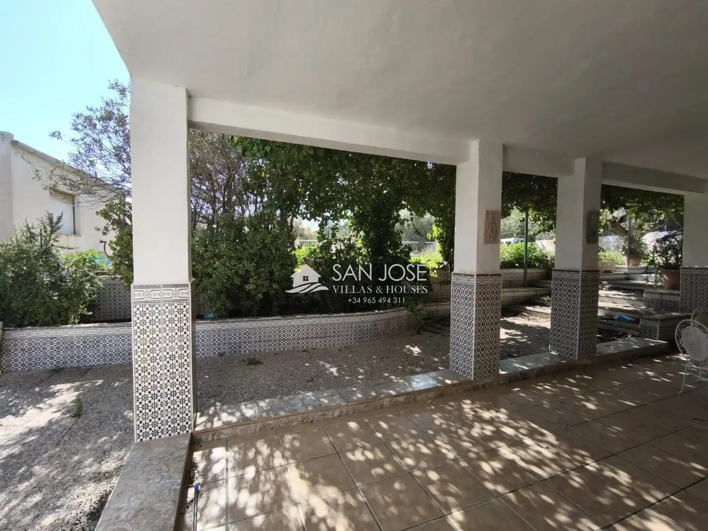 Terraza de Casa o chalet en venta en Aspe con Terraza, Trastero y Piscina