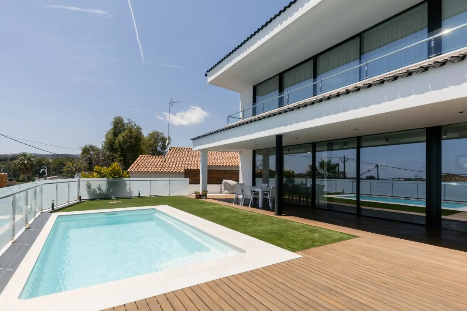 Terrassa de Casa o xalet en venda en Viladecans amb Aire condicionat, Calefacció i Jardí privat