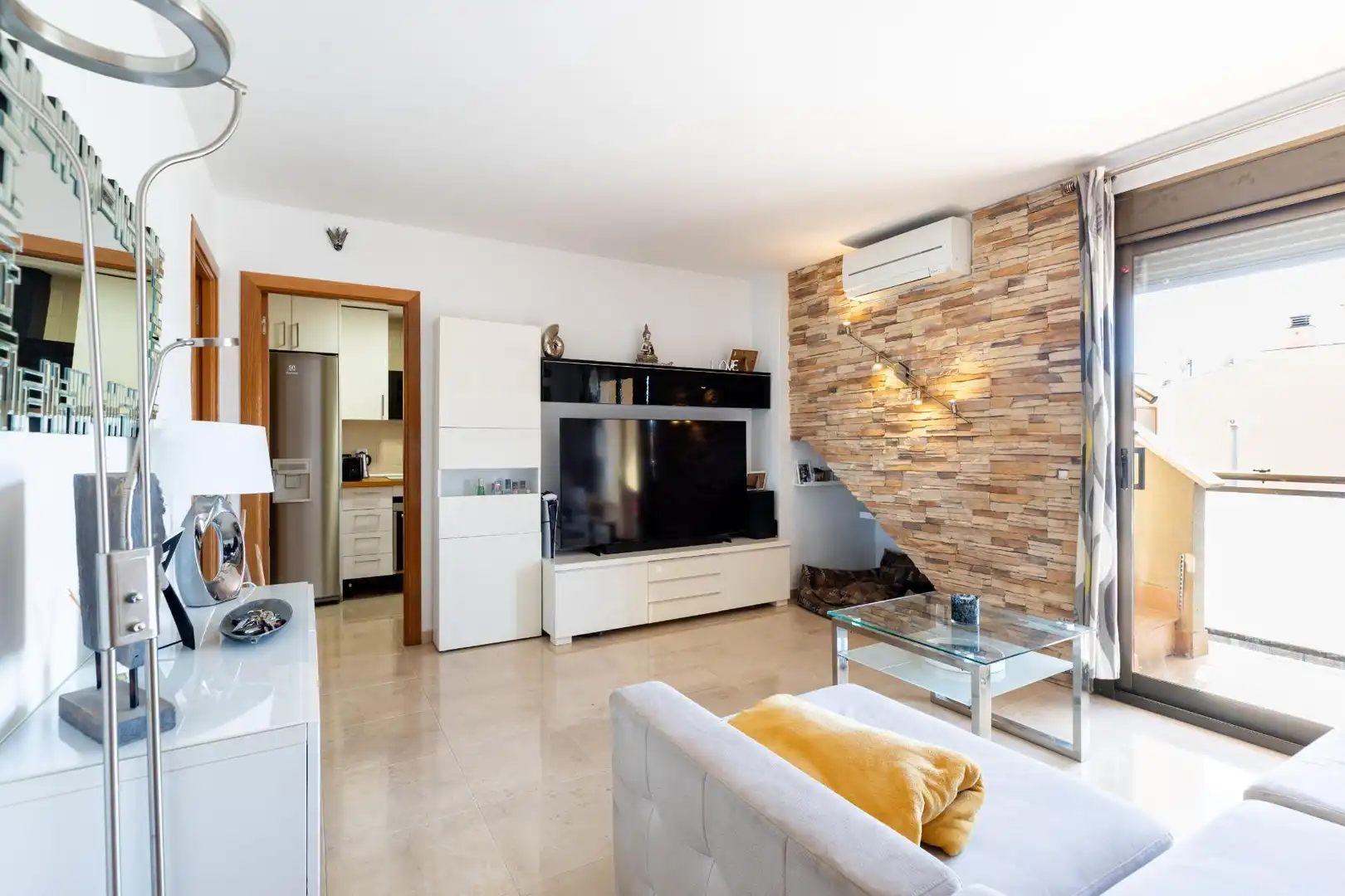 Sala de estar de Ático en venta en Llucmajor con Aire acondicionado, Calefacción y Terraza