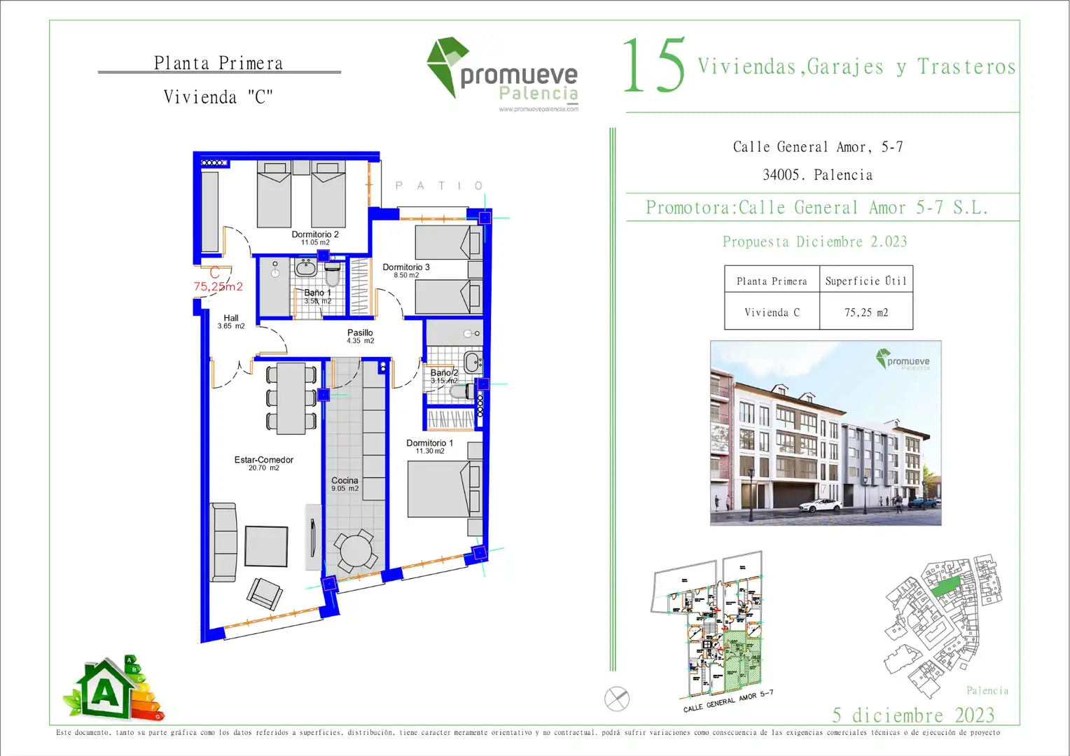 Piso en venta en Palencia