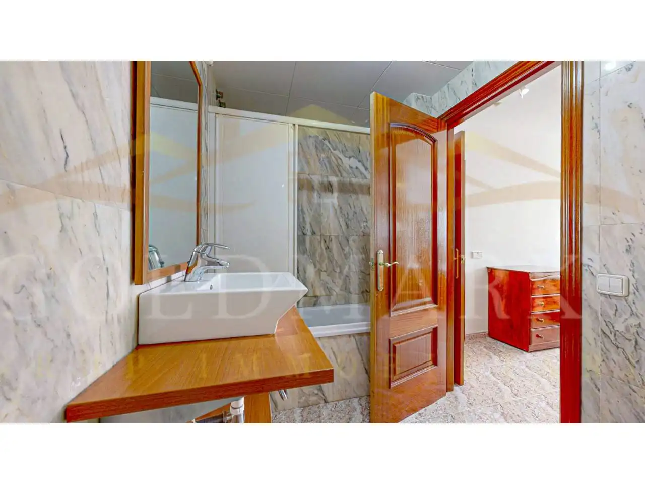 Bathroom of Flat for sale in Cubelles  with Air Conditioner, Heating and Terrace