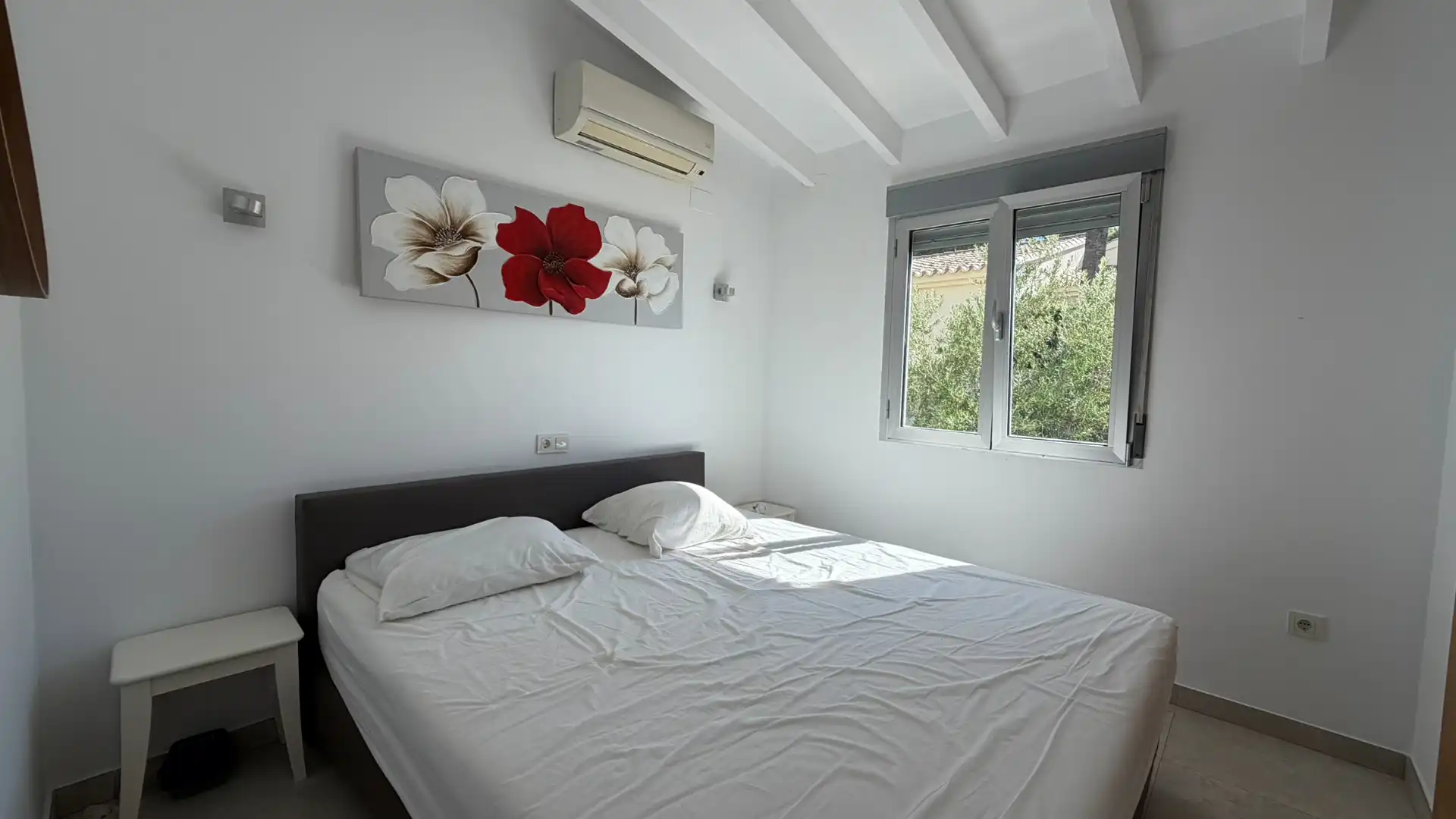 Bedroom of Houses for sale in Moraira  with Air Conditioner, Heating and Private garden