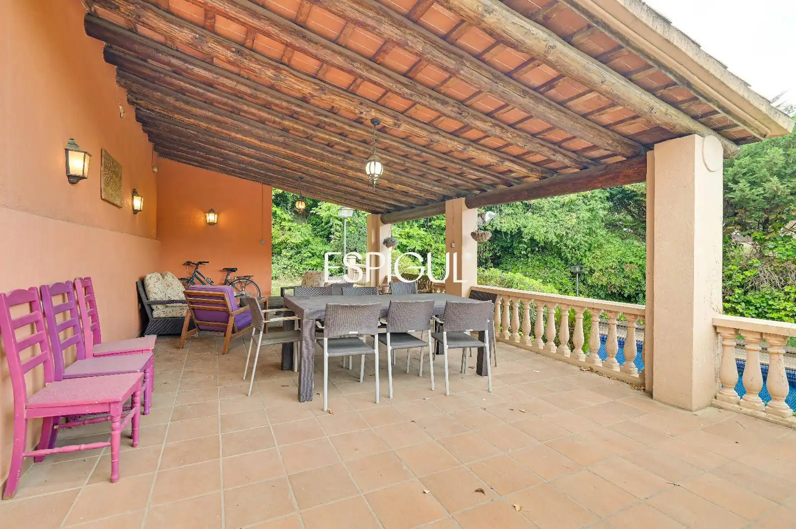 Terrasse von Haus oder Chalet zum Verkauf in Cerdanyola del Vallès mit Klimaanlage, Heizung und Terrasse