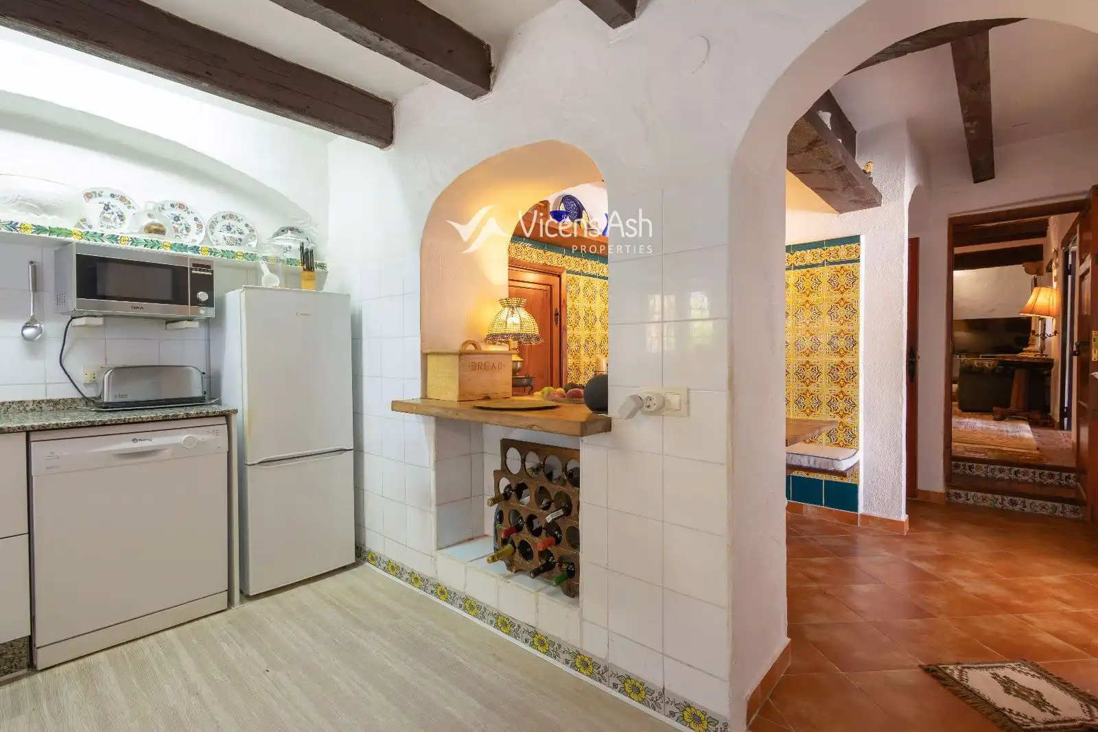 Kitchen of Houses for sale in Jávea / Xàbia  with Storage room, Swimming Pool and Furnished