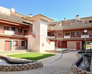 Exterior view of Flat to rent in Badajoz Capital  with Air Conditioner, Private garden and Furnished