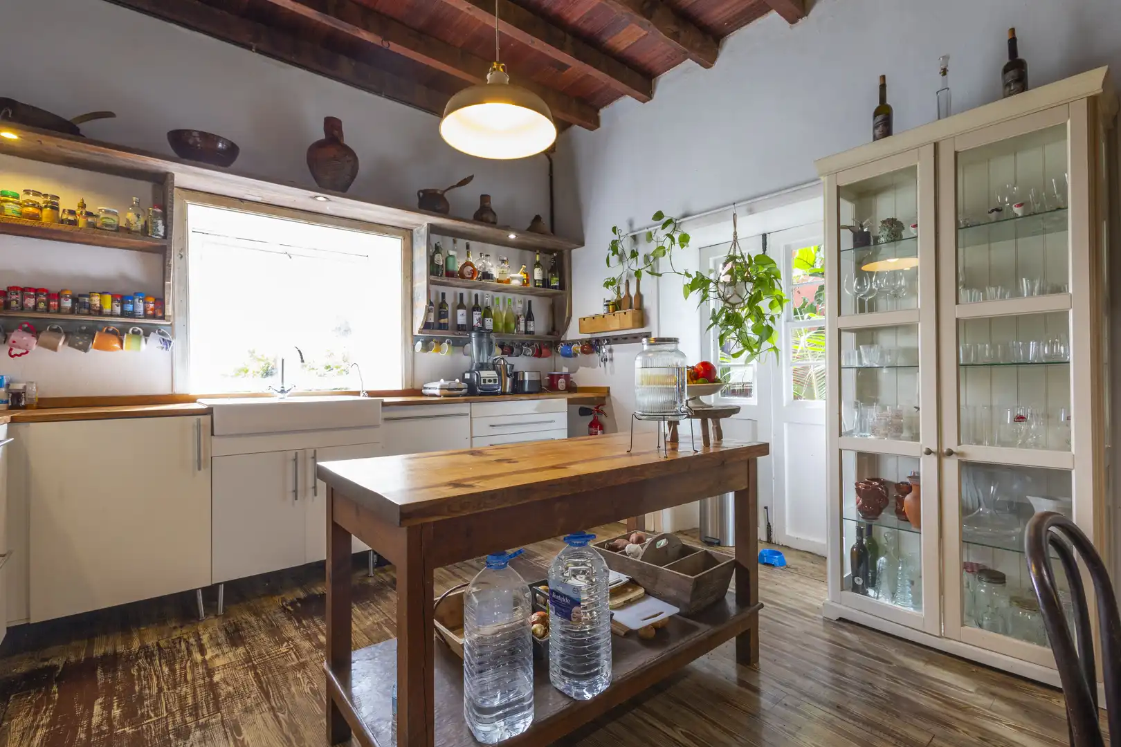 Cuina de Casa o xalet en venda en Los Realejos amb Jardí privat, Terrassa i Traster
