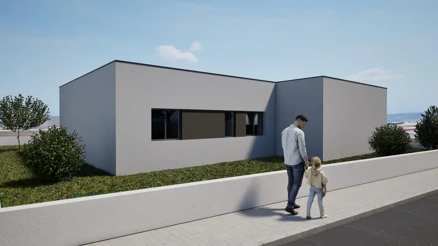 Vista exterior de Casa o chalet en venta en Garriguella con Aire acondicionado, Jardín privado y Piscina