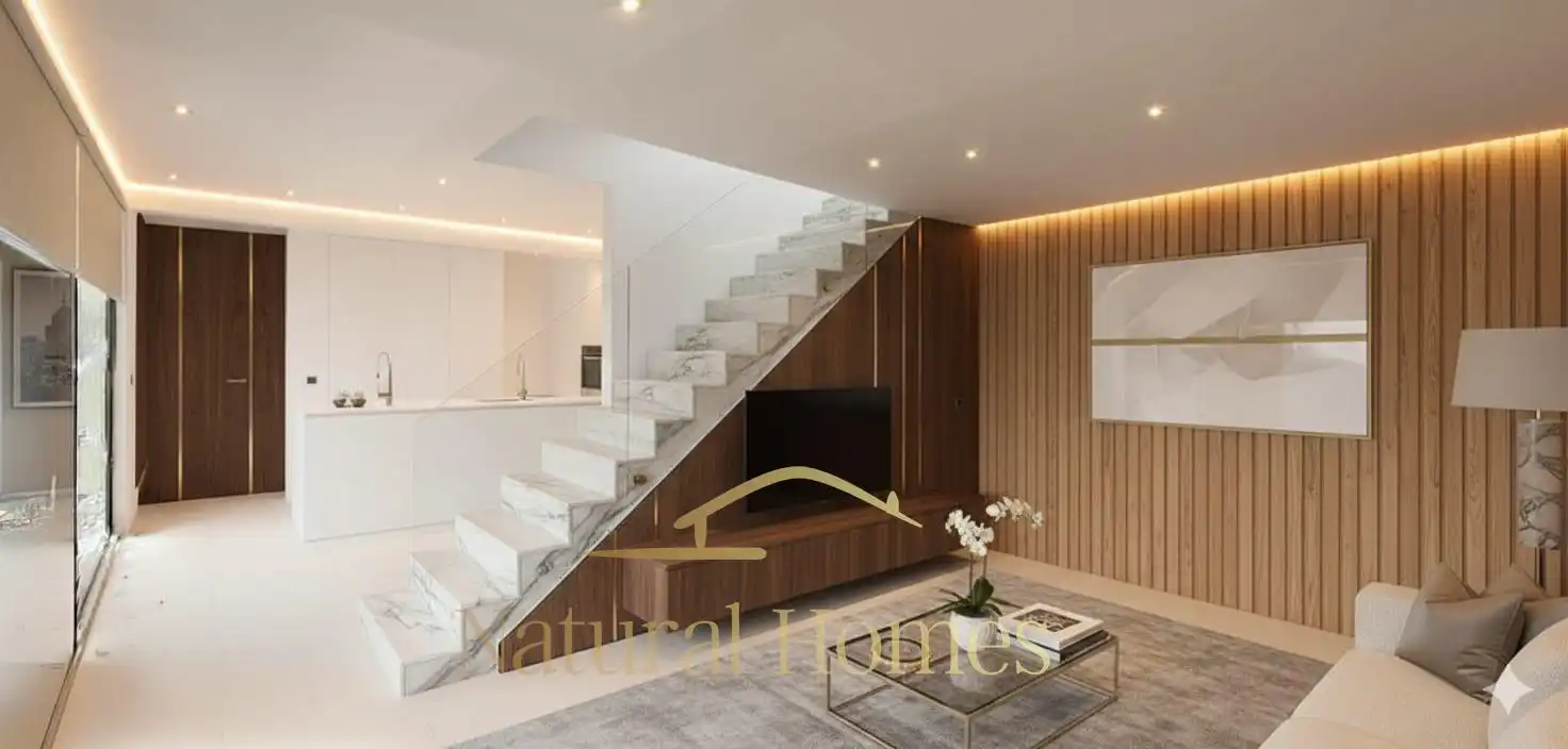 Sala de estar de Casa o chalet en venta en Mataró con Aire acondicionado, Calefacción y Jardín privado