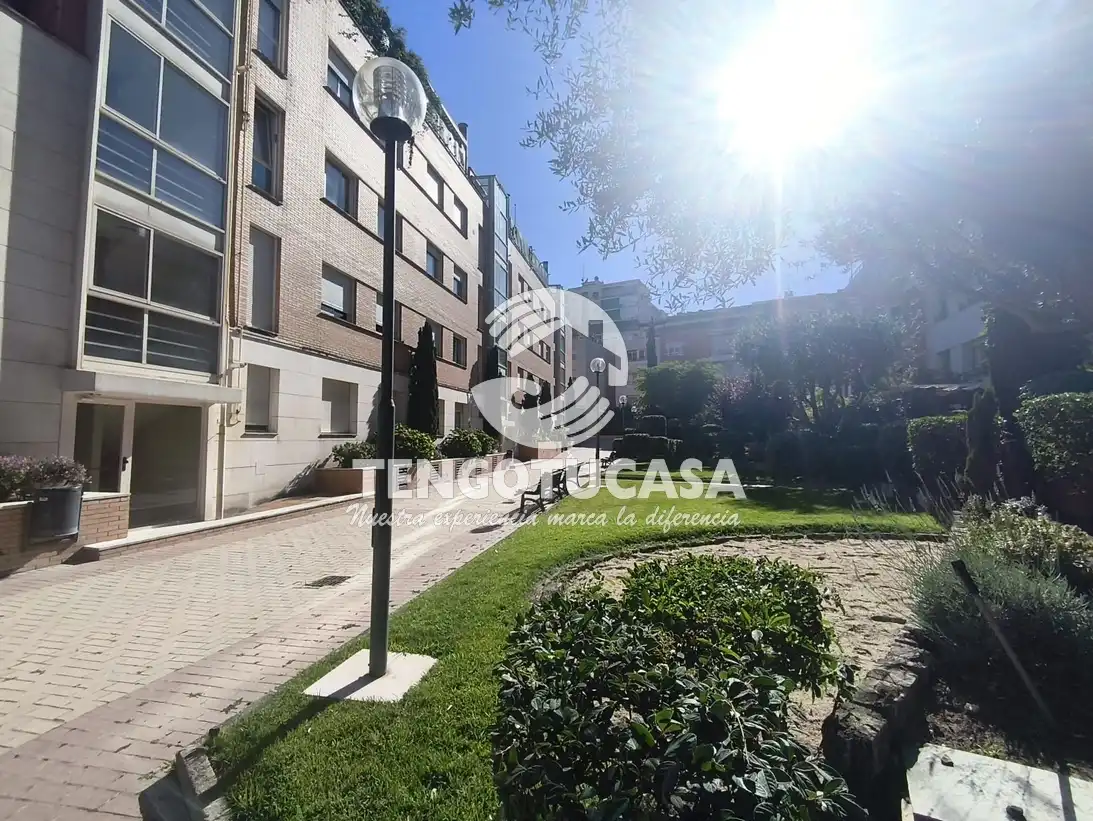 Exterior view of Flat for rent in Madrid  with Air Conditioner, Heating and Terrace