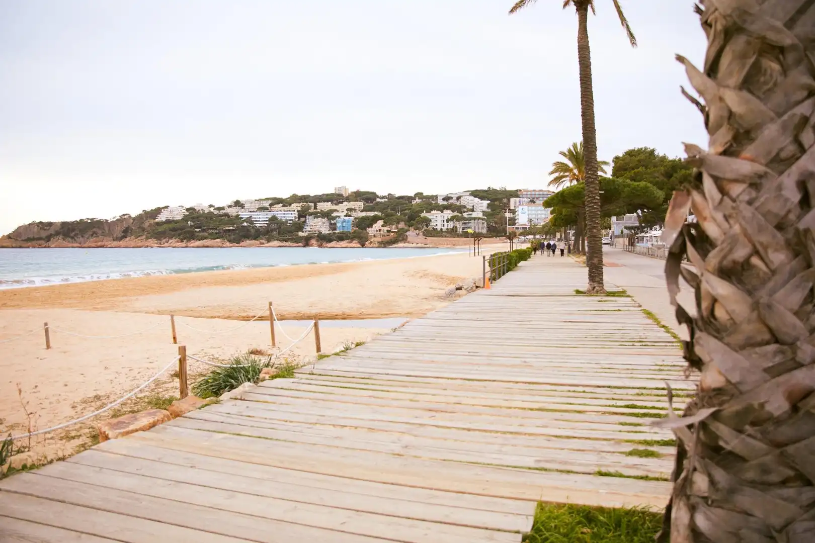 Vista exterior de Planta baja en venta en Sant Feliu de Guíxols con Calefacción, Jardín privado y Terraza