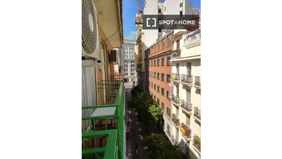 Vista exterior de Pis de lloguer en Madrid amb Aire condicionat, Calefacció i Moblat