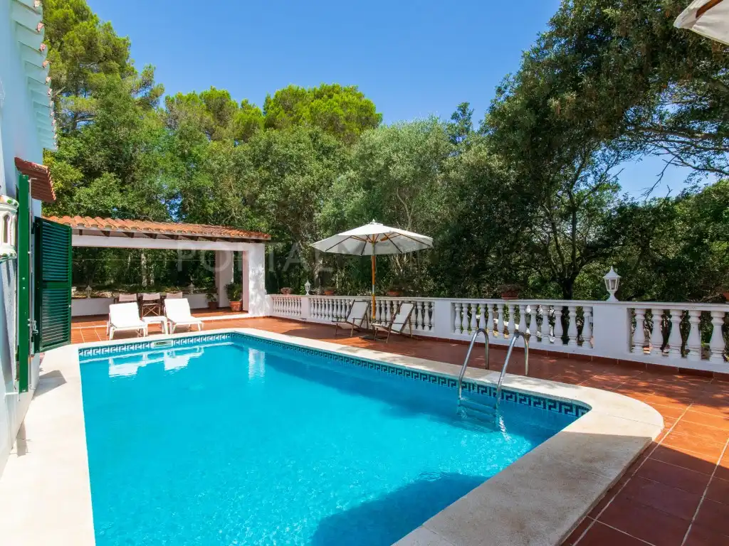 Piscina de Casa o xalet en venda en Es Mercadal amb Aire condicionat i Piscina