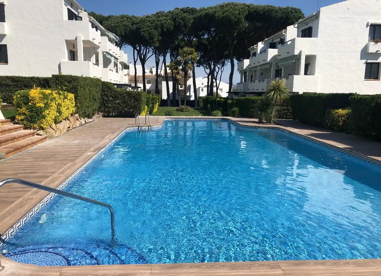Swimming pool of Apartments for rent in Pals  with Heating, Terrace and Furnished