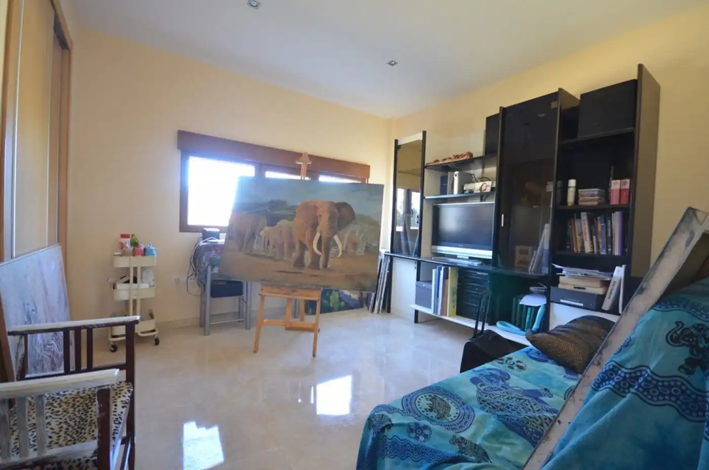 Sala de estar de Casa o chalet de alquiler en Albacete con Calefacción, Jardín privado y Trastero