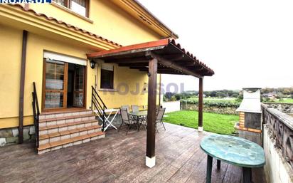 Terrace of Single-family semi-detached for sale in Arnuero  with Heating, Private garden and Terrace