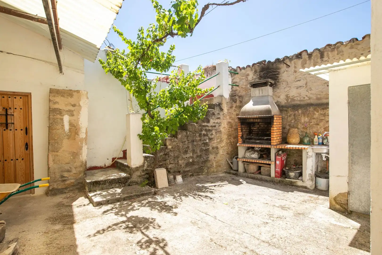 Terraza de Finca rústica en venta en Guirguillano con Calefacción, Terraza y Trastero