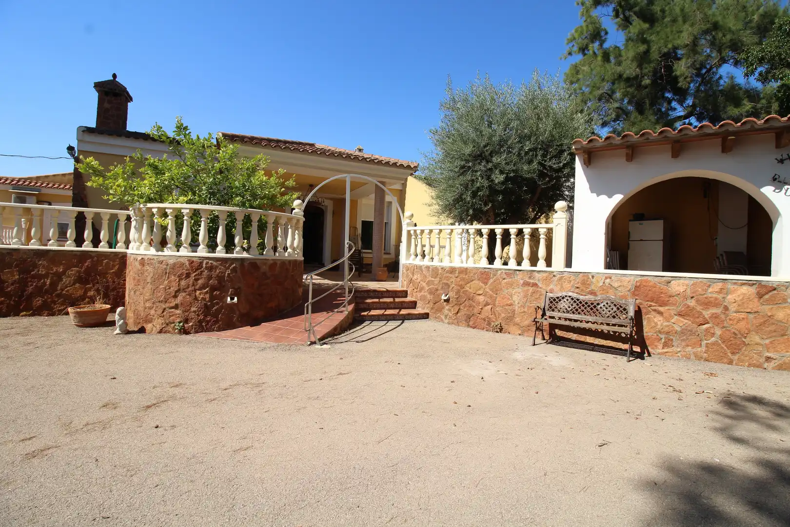 Vista exterior de Finca rústica en venta en Cartagena con Aire acondicionado, Jardín privado y Terraza