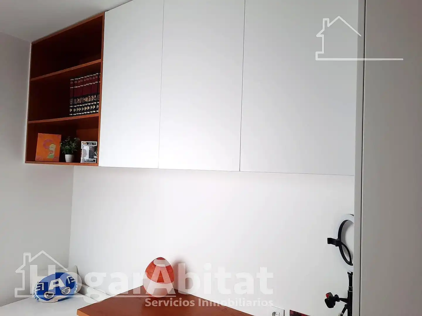 Bedroom of Flat for sale in Albal  with Air Conditioner, Parquet flooring and Balcony