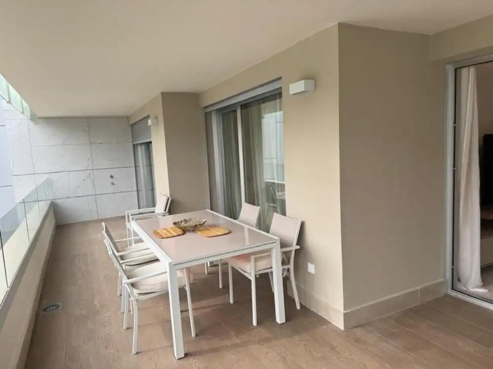 Terraza de Apartamento de alquiler en Marbella con Aire acondicionado, Terraza y Piscina