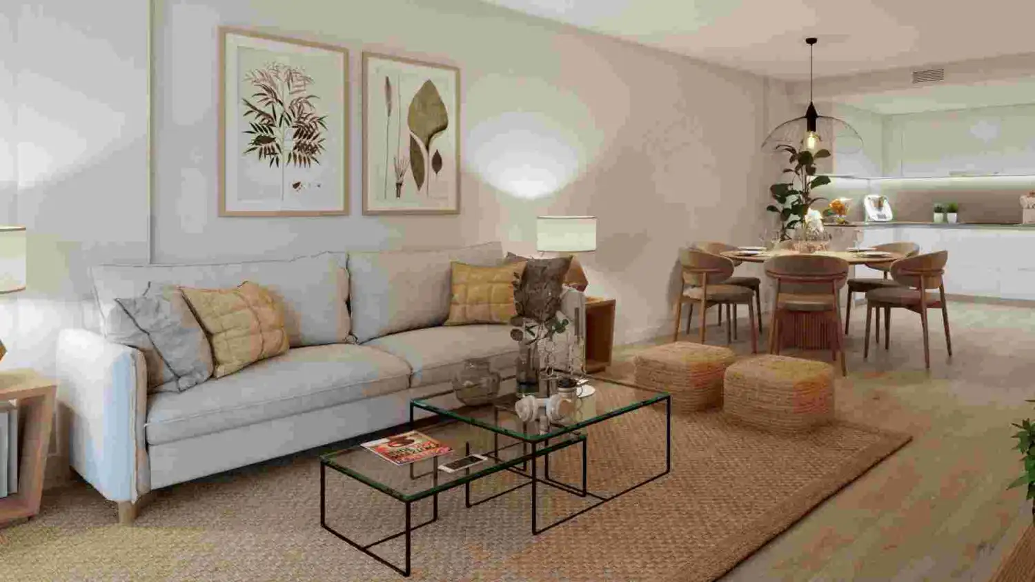Sala de estar de Piso en venta en Torremolinos con Aire acondicionado, Calefacción y Parquet