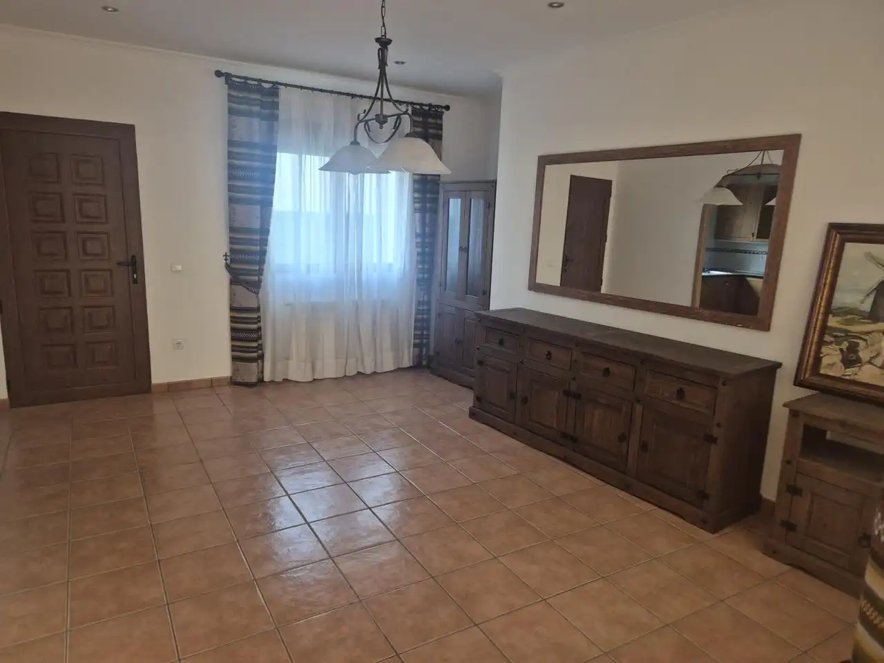 Sala de estar de Finca rústica en venta en Pedro Muñoz con Terraza