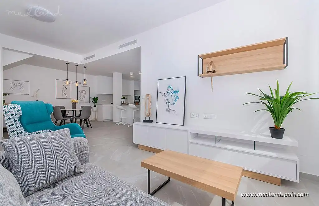 Wohnzimmer von Wohnungen zum Verkauf in San Miguel de Salinas mit Terrasse und Gemeinschaftspool