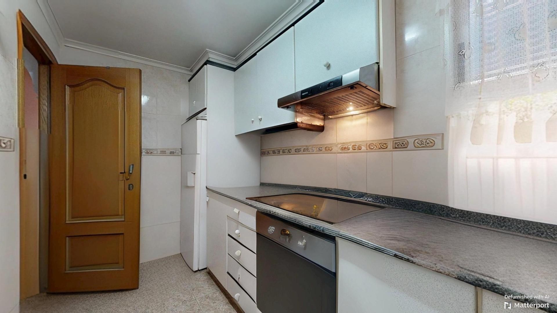 Kitchen of Flat for sale in Torrent  with Air Conditioner and Balcony