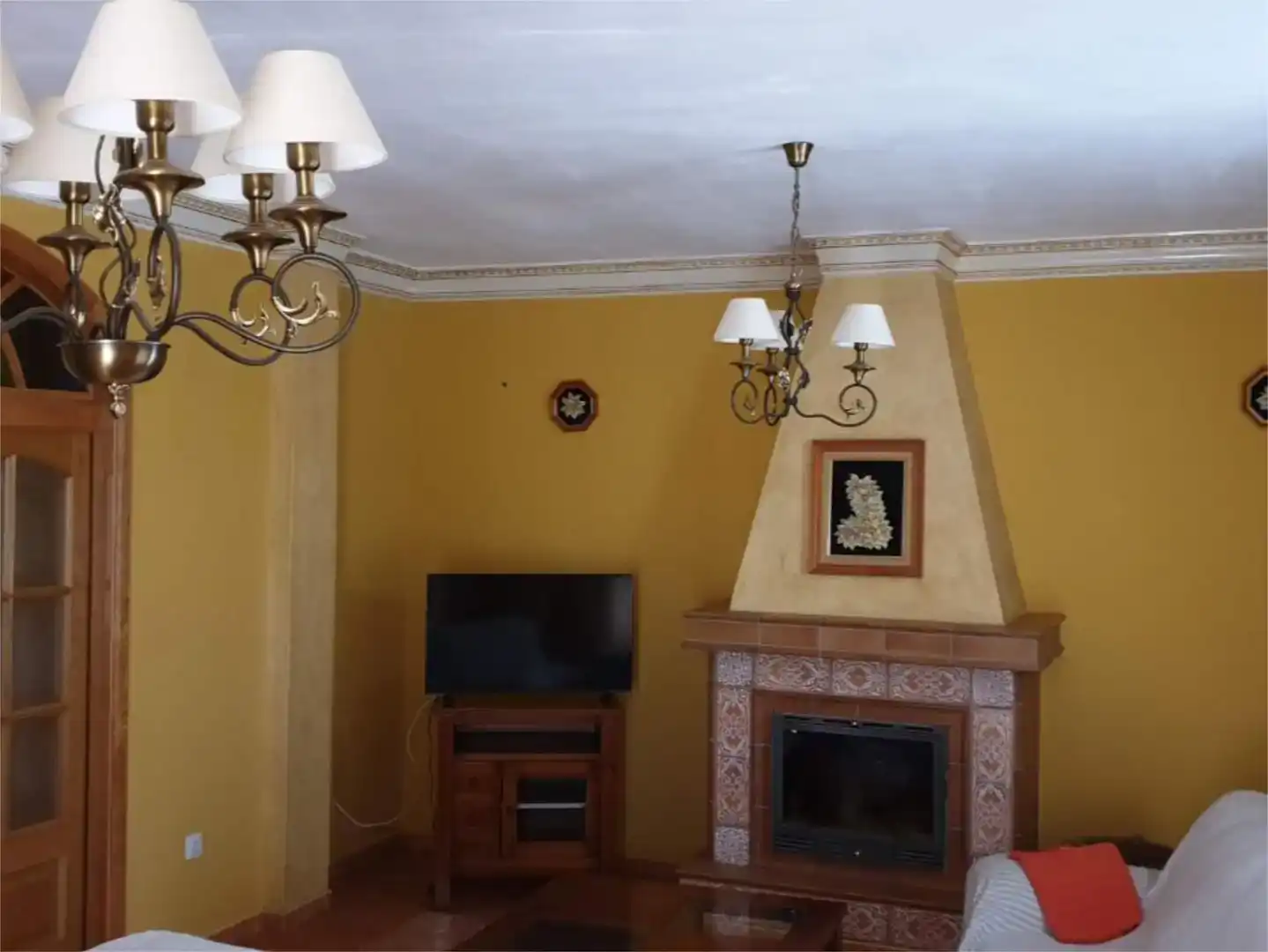 Sala de estar de Piso en venta en La Algaba con Aire acondicionado, Trastero y Amueblado