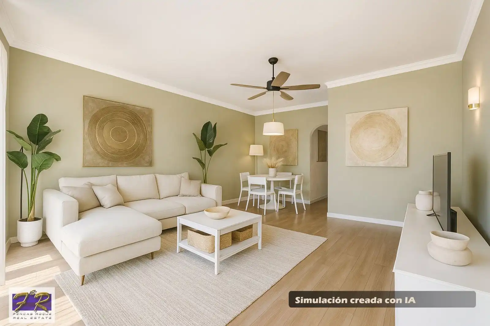 Sala d'estar de Pis en venda en Alcúdia amb Aire condicionat, Terrassa i Traster
