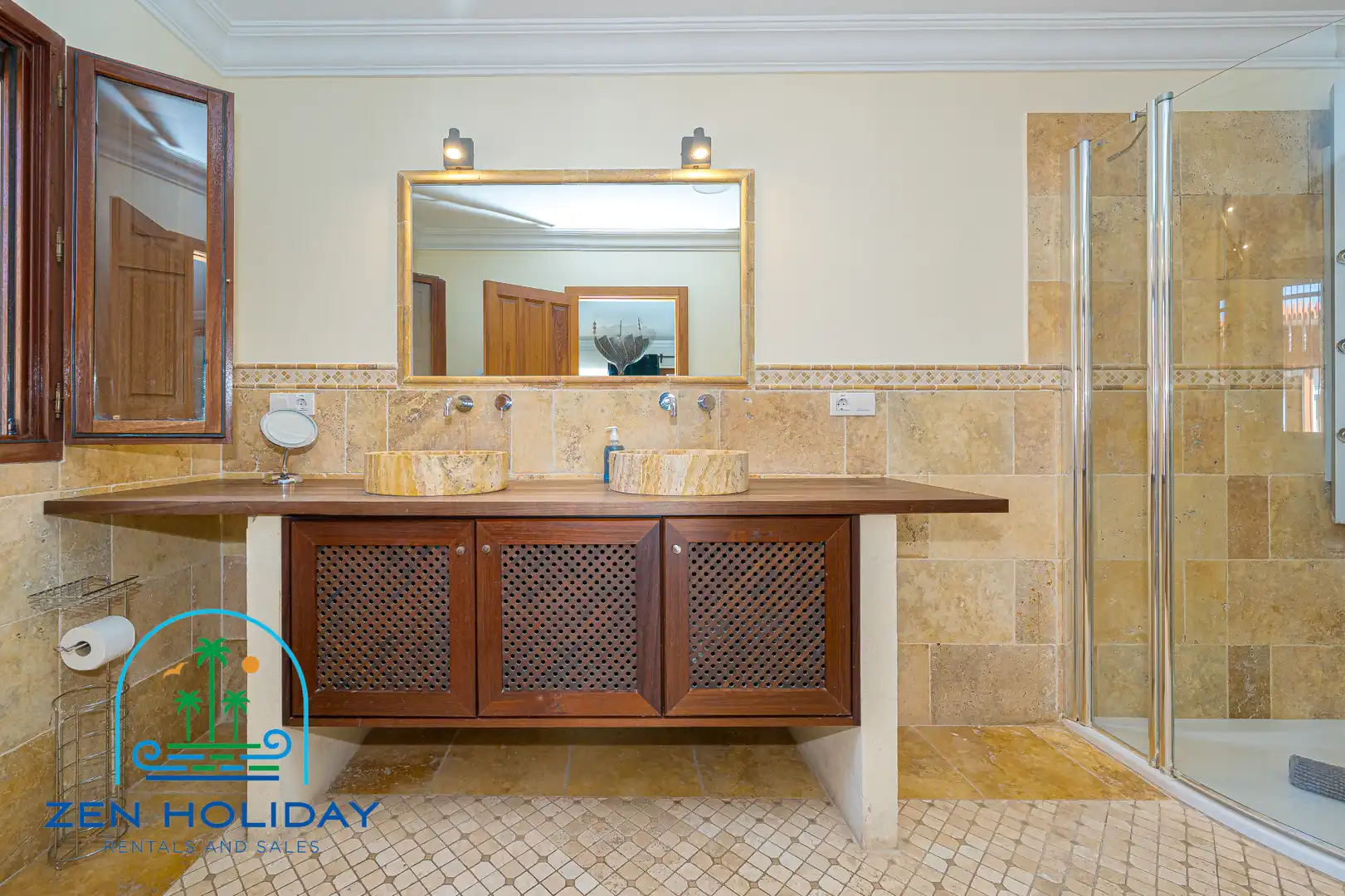 Baño de Casa o chalet en venta en Villajoyosa / La Vila Joiosa con Aire acondicionado, Calefacción y Jardín privado