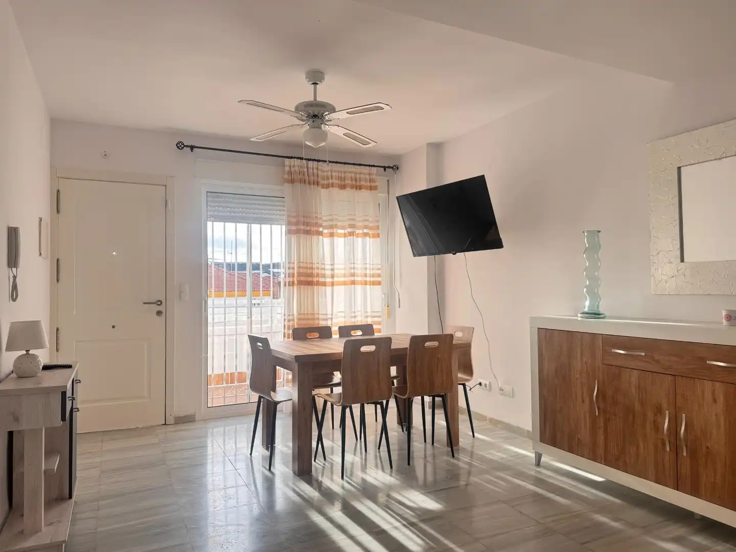 Esszimmer von Maisonette zum Verkauf in Polopos mit Terrasse, Möbliert und Gemeinschaftspool