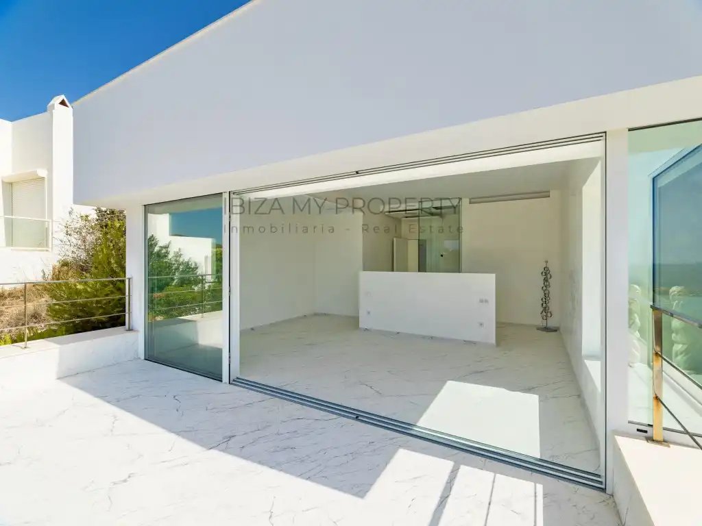 Terraza de Casa o chalet en venta en Santa Eulària des Riu con Aire acondicionado, Trastero y Piscina