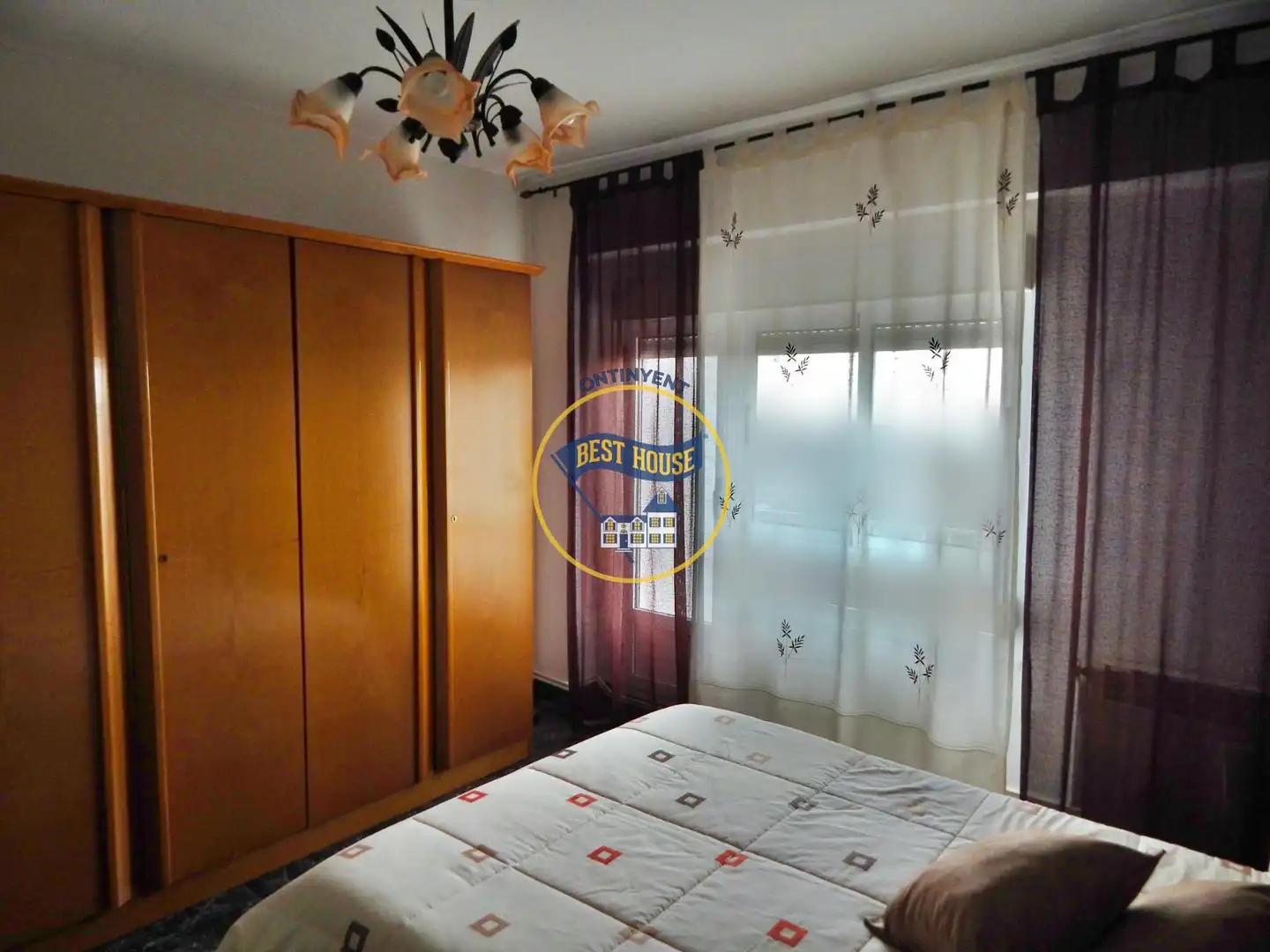 Schlafzimmer von Wohnung zum Verkauf in Banyeres de Mariola mit Heizung, Abstellraum und Balkon