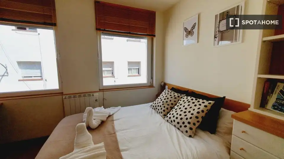 Habitación de Piso de alquiler en Madrid con Aire acondicionado, Calefacción y Amueblado