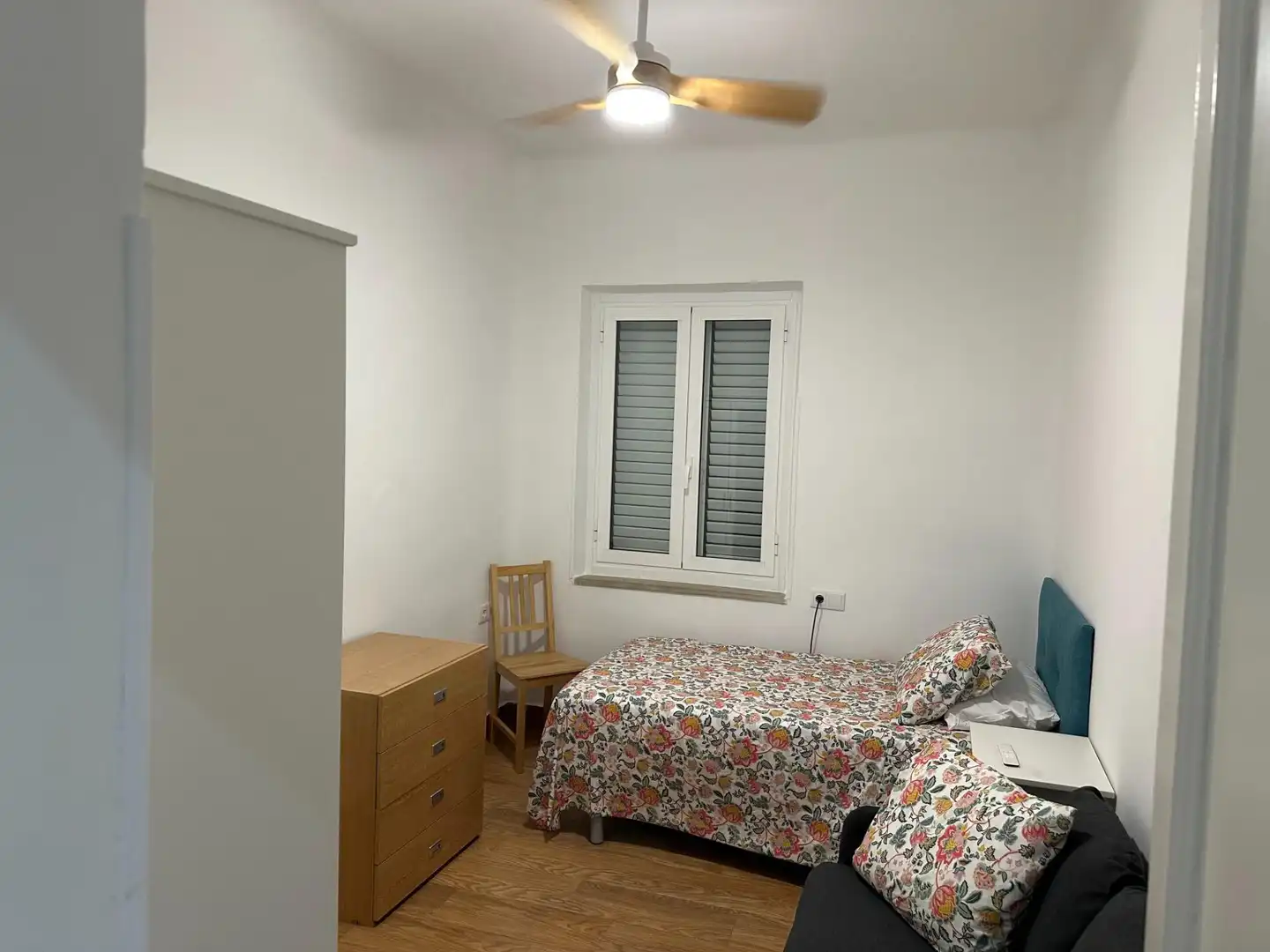 Schlafzimmer von Wohnung zur Miete in Murcia mit Möbliert