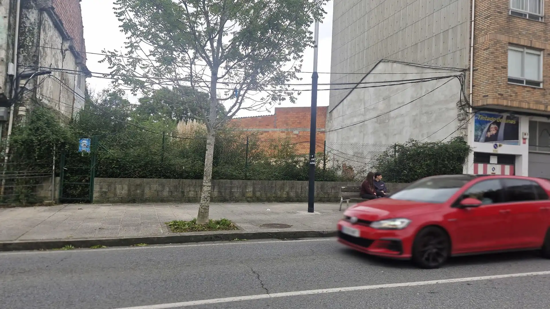 Exterior view of Industrial land for sale in Ferrol