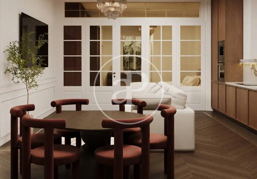 Dining room of Flat for sale in Valencia  with Air Conditioner, Heating and Terrace