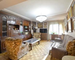 Living room of Flat for sale in Oviedo   with Heating, Parquet flooring and Terrace