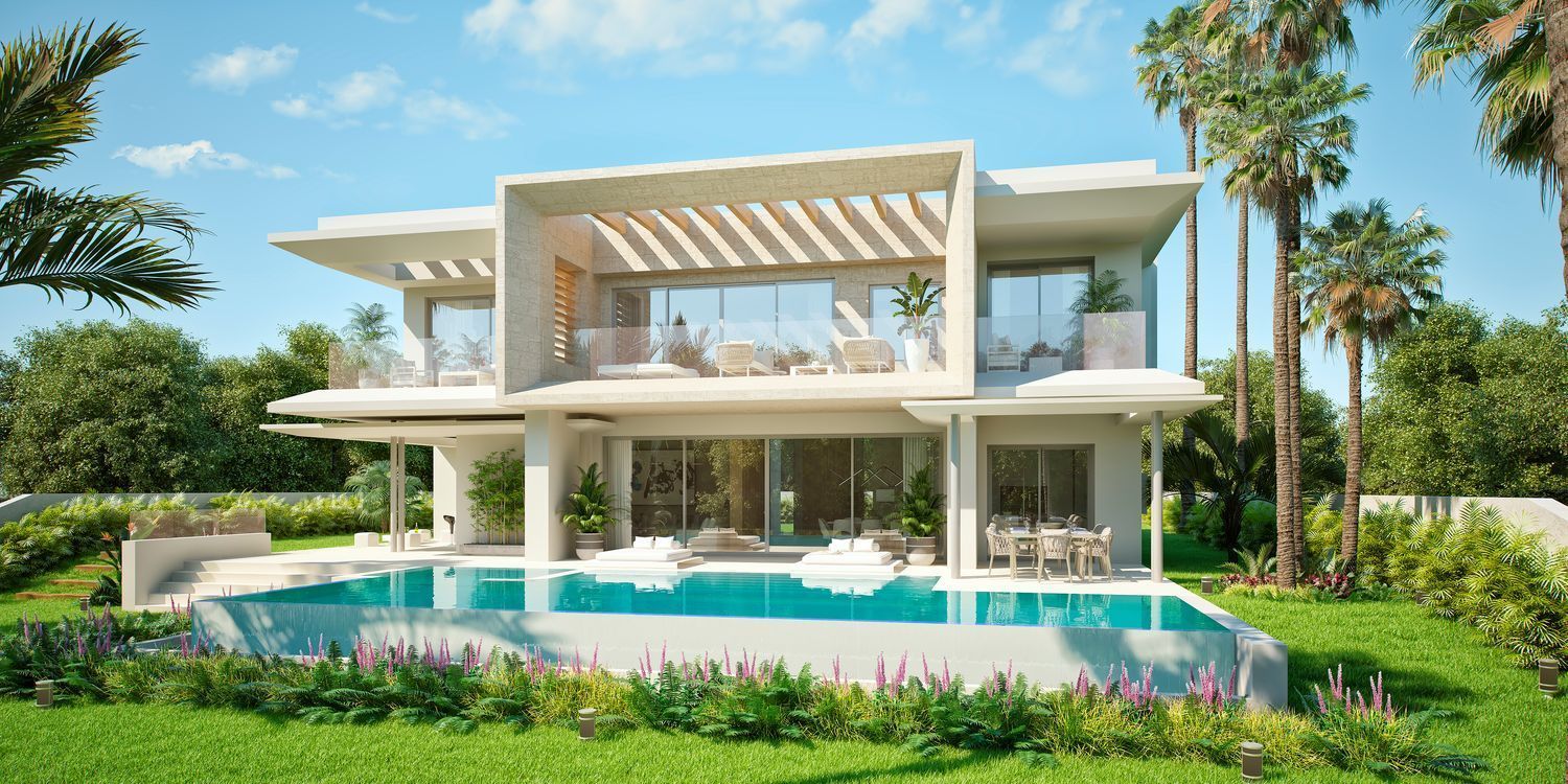 Vista exterior de Casa o xalet en venda en Ojén amb Calefacció, Jardí privat i Piscina comunitària