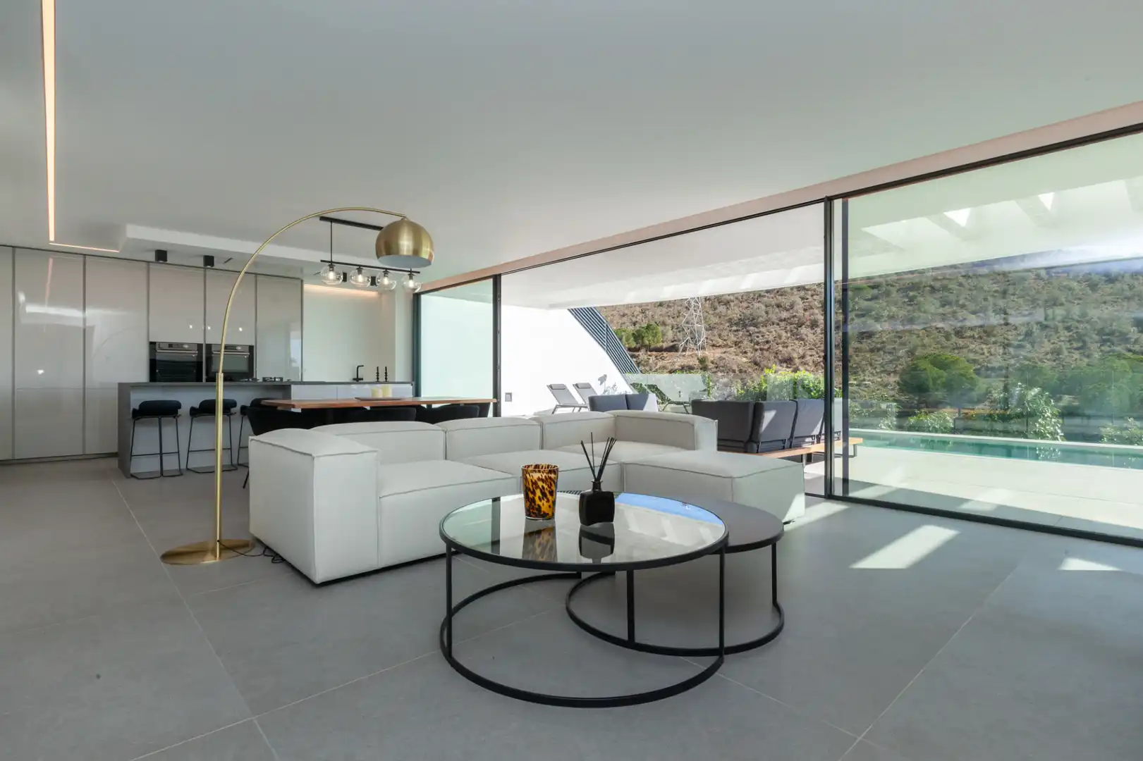 Living room of Houses for rent in Esplugues de Llobregat  with Air Conditioner, Heating and Private garden