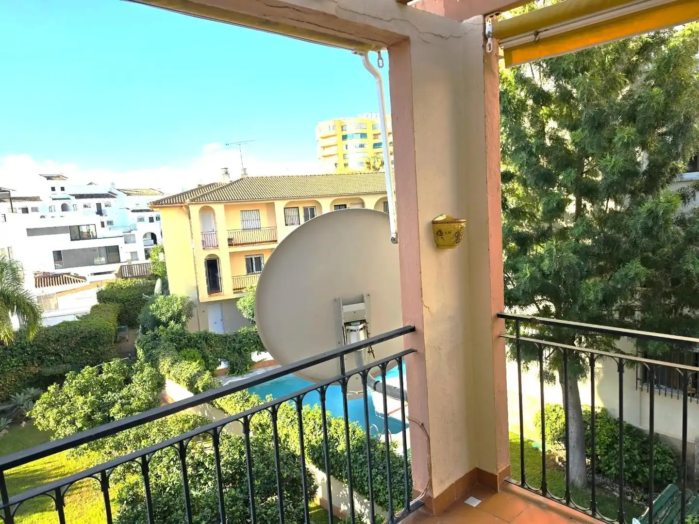 Terraza de Apartamento en venta en Torremolinos con Aire acondicionado, Jardín privado y Terraza