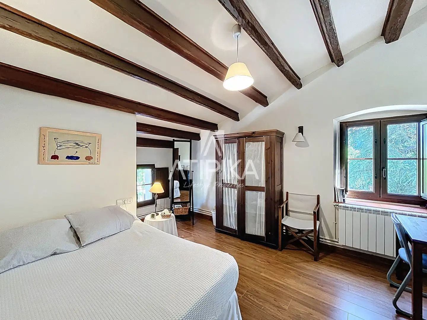 Habitación de Finca rústica en venta en Vallgorguina con Calefacción, Parquet y Trastero