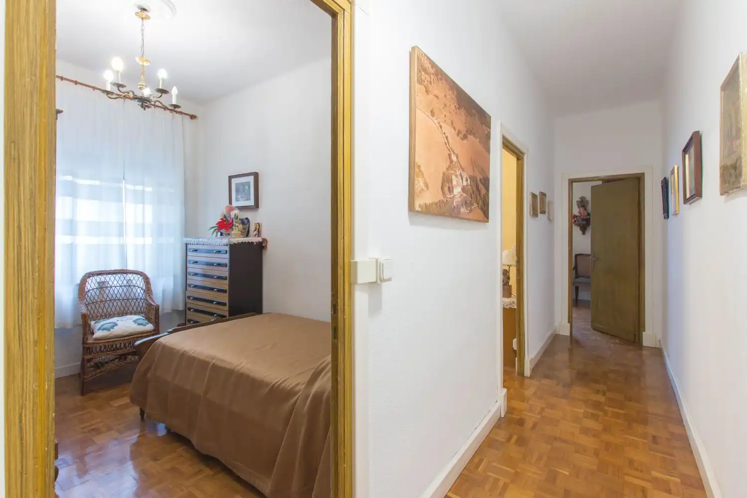 Bedroom of Flat for sale in  Pamplona / Iruña  with Heating and Balcony
